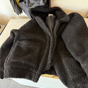 I.AM.GIA Black Teddy Jacket